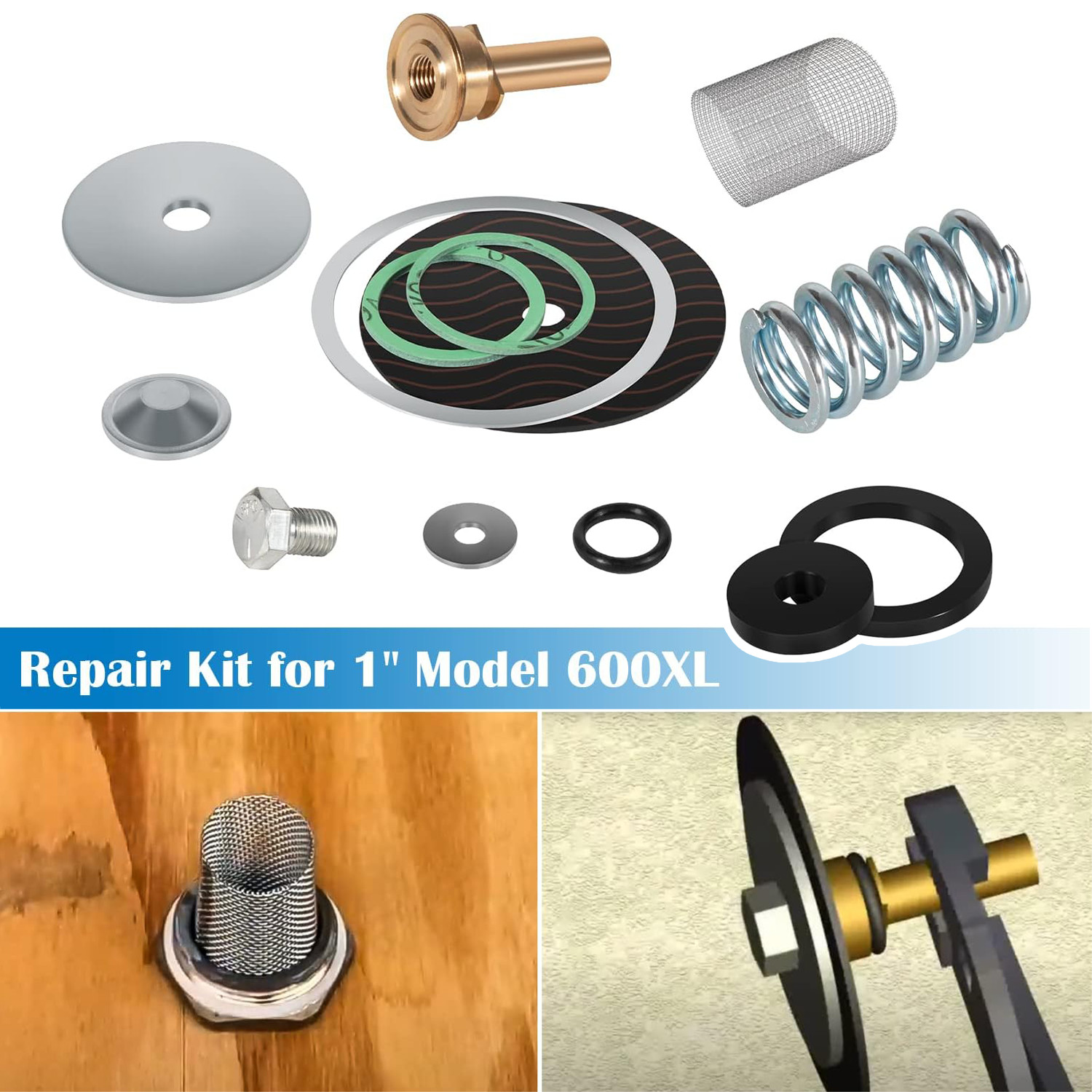 RK1-600XL Repair Kits for Zurn Wilkins 1