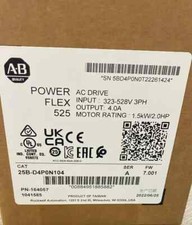 New  25B-D4P0N104 PowerFlex 525 1.5kW 2Hp AC Drive 323-528V 3PH picture