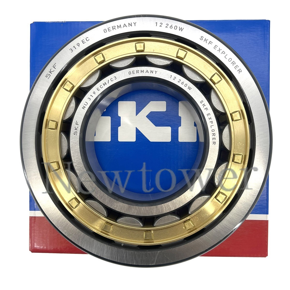New NU 319 ECM/C3 Cylindrical Roller Bearing 95x200x45mm for SKF NU 319 ECM/C3