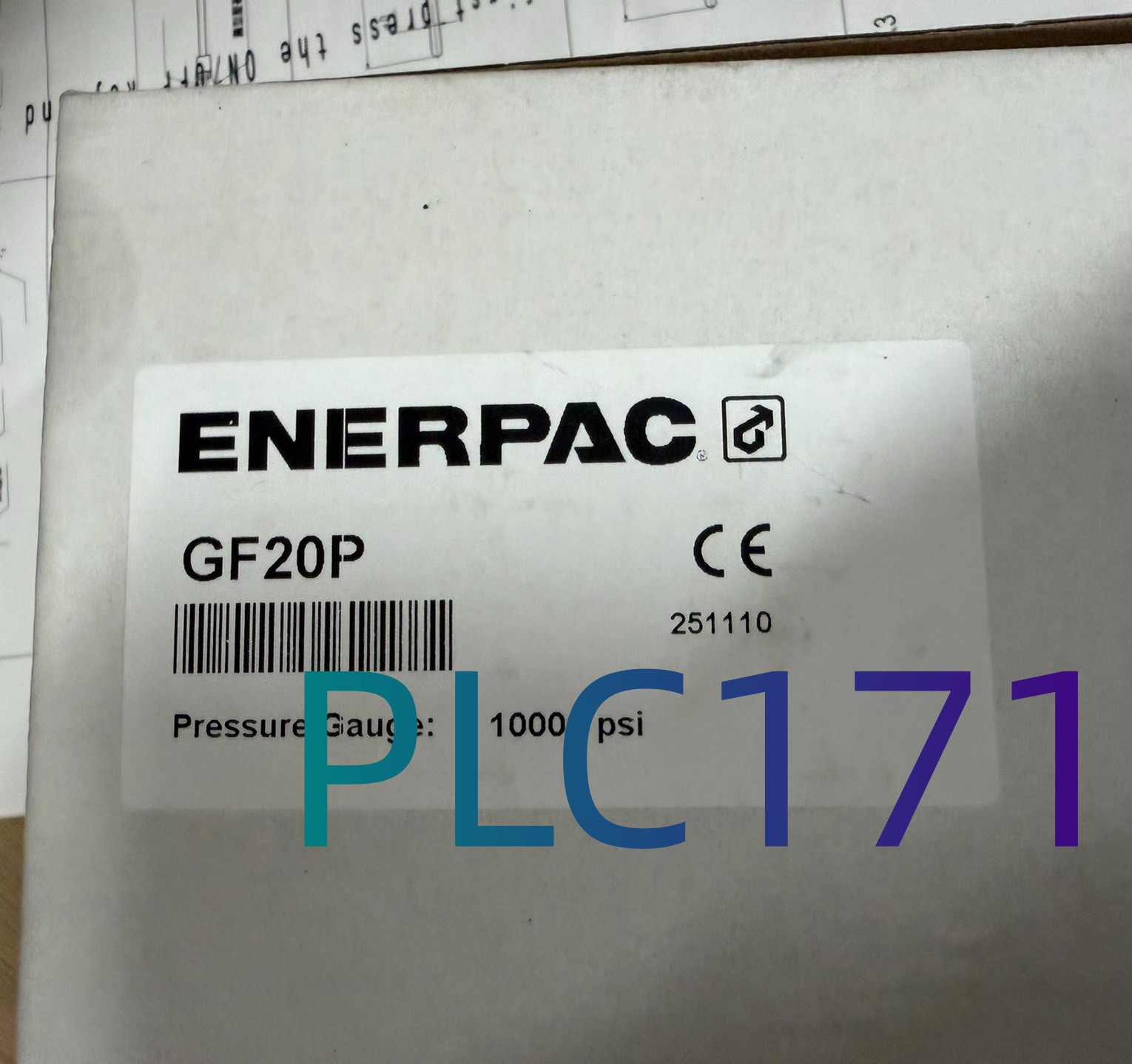 1PC New ENERPAC GF-20P Pressure gauge GF20P fast shipping