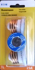 Bussmann 15 amp fuse Tl 3 Pack Copper picture