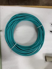 Quabbin 5026 Cat6A Shielded Datamax Industrial Network Cable Teal /50ft ITEM#572 picture