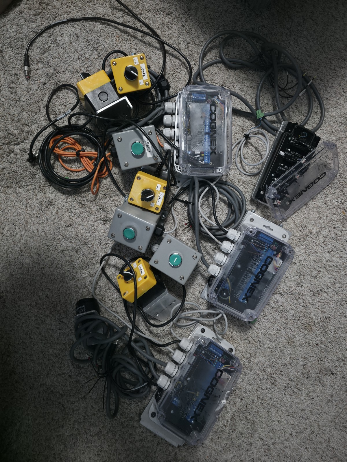 Cognex DataMan Vision System Lot - 3 DMA-CCM-1 Modules + Control Boxes - Retired