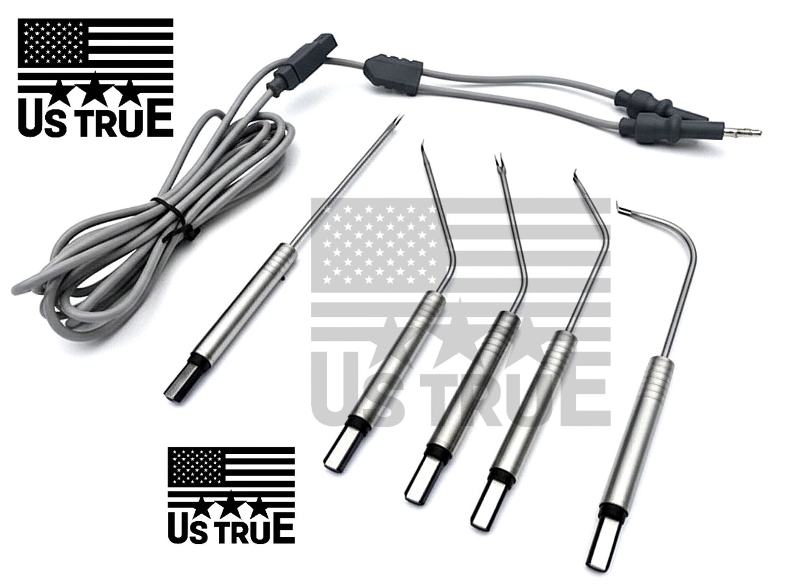 ENT Bipolar Electrodes Set for ENT Surgery Hospital Medical Grade