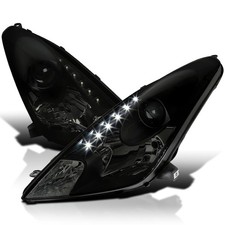 Black Smoke Projector Headlights w/LEDs picture