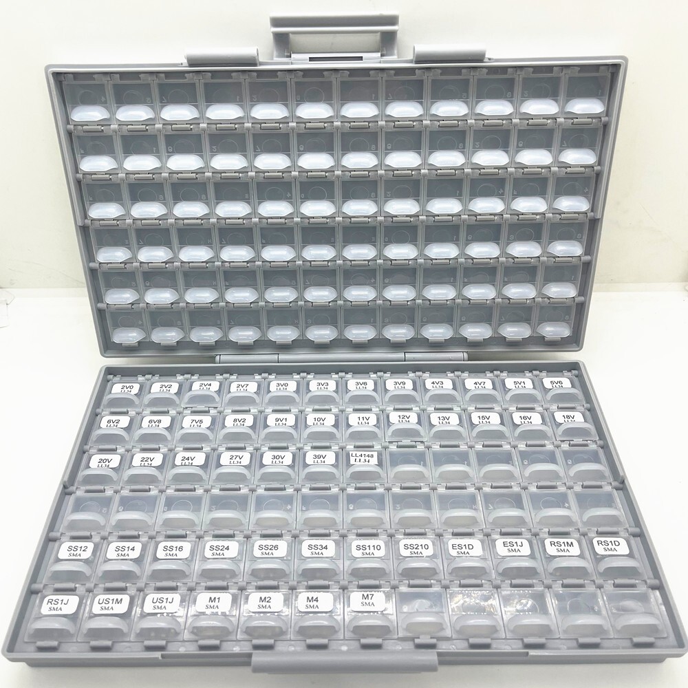 AideTek SMD Zener Diode Rectifier Assorted Kit 50 Values 10pc/v in BOX-ALL USA