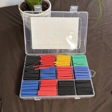 Heat Shrink Tubing Kit 580/560Pcs - 6 Colors, 11 Sizes, Electrical Insulation picture