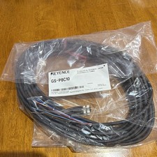Cable Keyence M12 Connector 8 Conductor. Brand New. GS-P8C10 picture