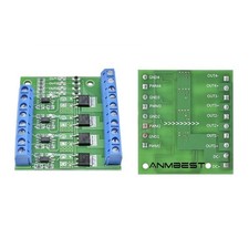 4 Channel MOSFET Trigger Switch Module 10A 400W PWM Control Board DC 3.7–27V picture