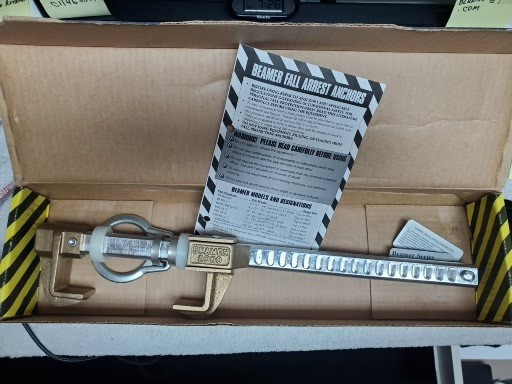 GUARDIAN BMR2000 BEAMER ANCHOR 2000 FITS 3 1/2 - 14'' BEAMS (NEW IN THE BOX)