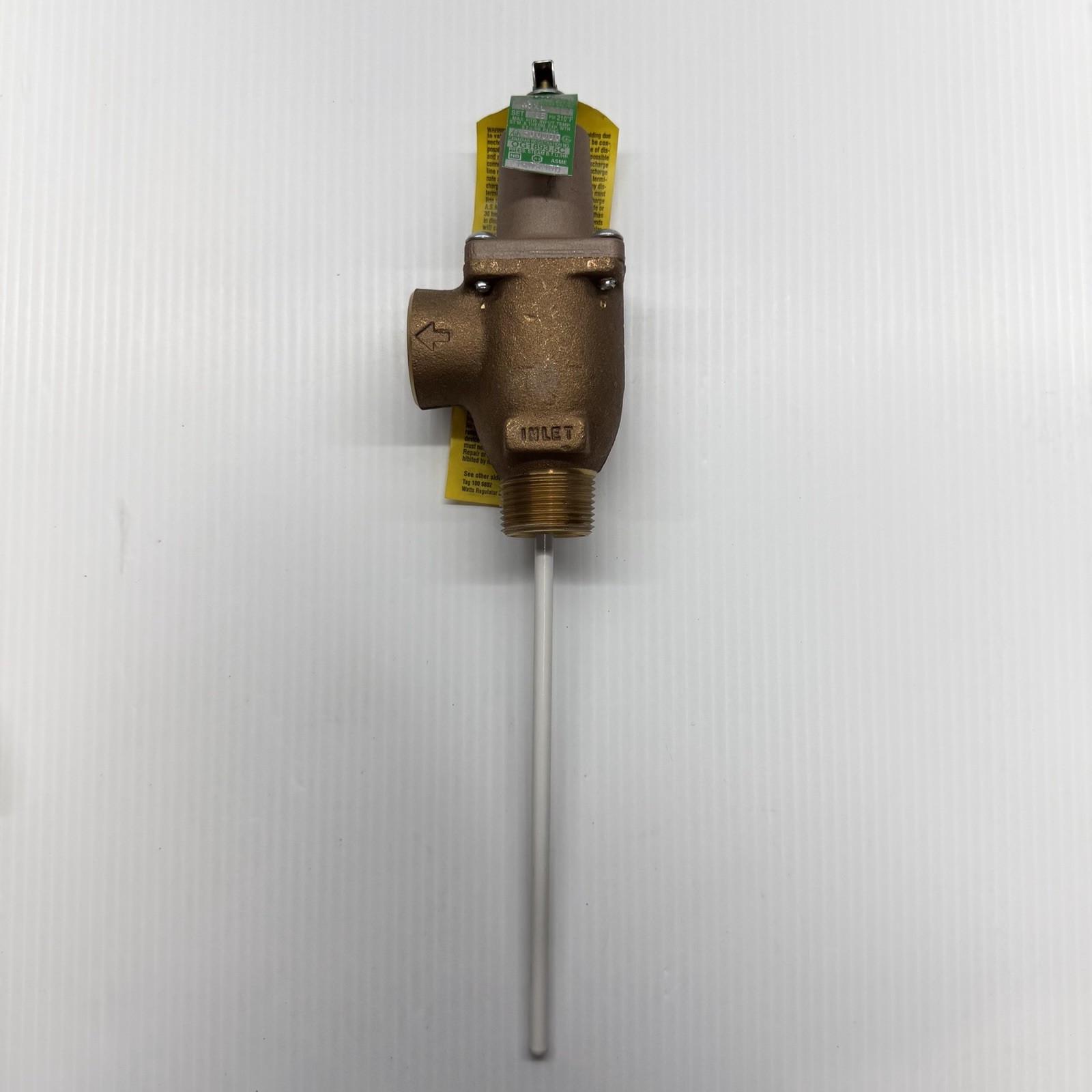 WATTS Automatic T&P Reseating Relief Valve 1” 40XL-7 125210 NOS 40XL7 WATTS Automatic T&P Reseating Relief Valve 1” 40XL-7 125210 NOS 40XL7