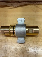  1″ NPT Wet-Line Wing Nut Hydraulic Quick Disconnect Coupler Set picture