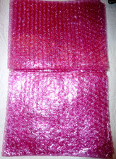 Lot of 75 Pink Bubble Bags Shipping Wrapping Packing Material Size 7 x 9 inch picture