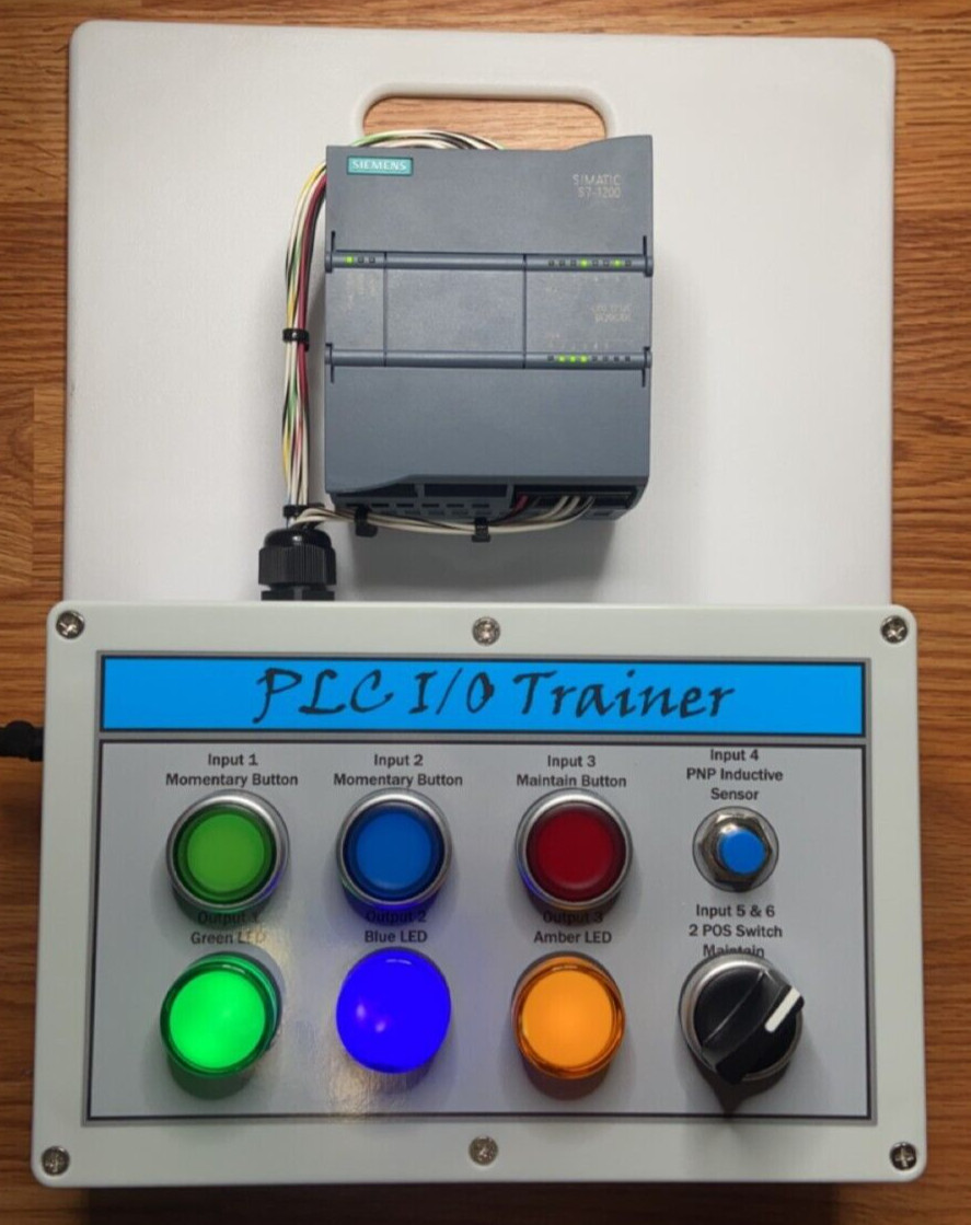 Siemens S7-1200 PLC Trainer – Ethernet Cable & TIA Portal 21-Day Trial