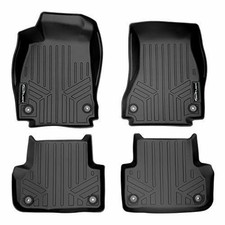 SMARTLINER Custom Fit Floor Mats 2 Row Liner Set Compatible with 2017-2025 Audi picture