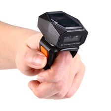 Eyoyo Mini Finger Barcode Scanner Wireless 2D Wearable Ring Scanner for PC Phone picture