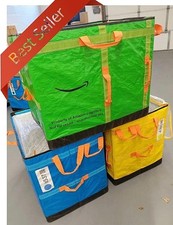 Amazon Courier Large Delivery Bag 28x23x20 | Heavy Duty Storage Tote Carrier picture