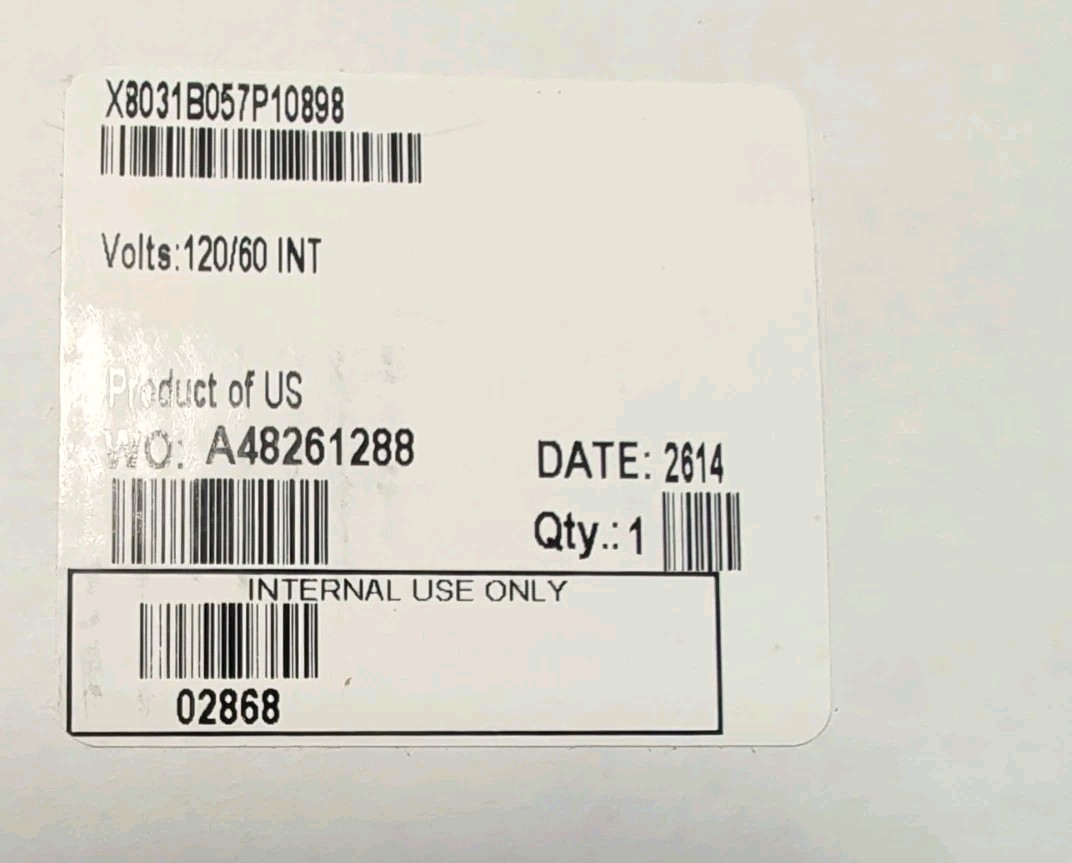 Brand New Unopened X8031B057P10898 Asco Red-hat Solenoid Valve, Illinois Stock