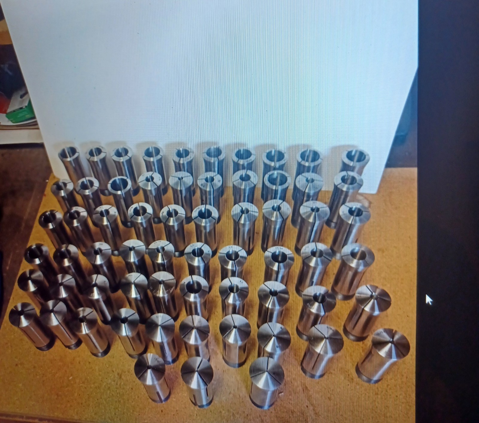 63 Piece 5C Machine Collet Set 3/32\ 63 Piece 5C Machine Collet Set 3/32\