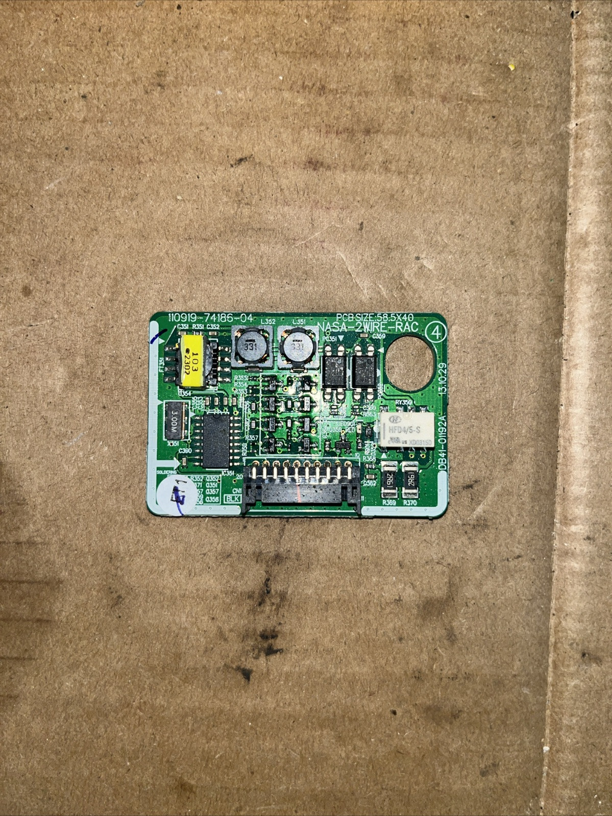 SAMSUNG DB92-02809A ASSY PCB SUB COMM DB41-01192A 110919-74186-04