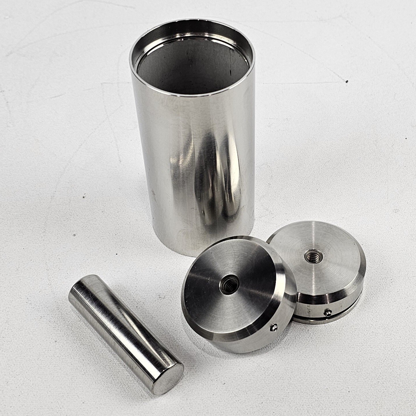 NEW Cole-Palmer SPEX SamplePrep 6801 Grinding Vial Set, 6108/6108E/6108P/6801 NEW Cole-Palmer SPEX SamplePrep 6801 Grinding Vial Set, 6108/6108E/6108P/6801