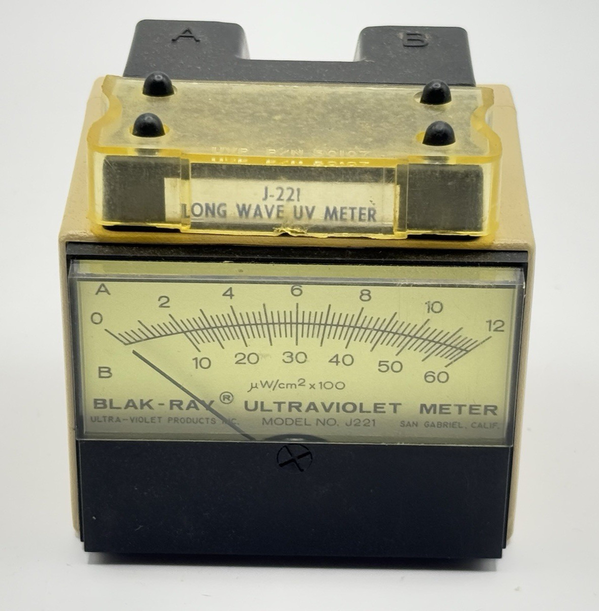 UVP, Inc. Blak-Ray Long Wave Ultraviolet UV Meter Vintage J221