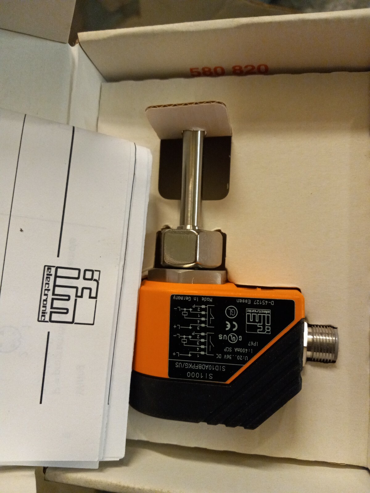 IFM SI1000 Brand New Efector 300 Flow monitor SID10ADBFPKG/US-100-IPF #US