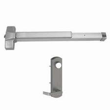 Hager 4501 Rim Exit Device 36” w/ 45CE Withnell Lever Trim US26D Grade 1 picture