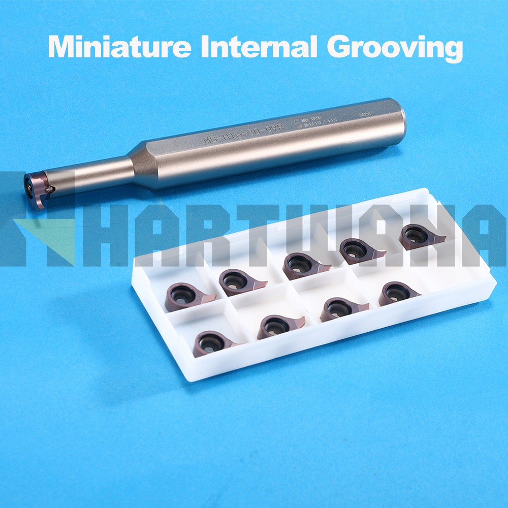 Indexable Turning Tool Mini Internal Grooving 1.5mm Carbide Inserts for CNC