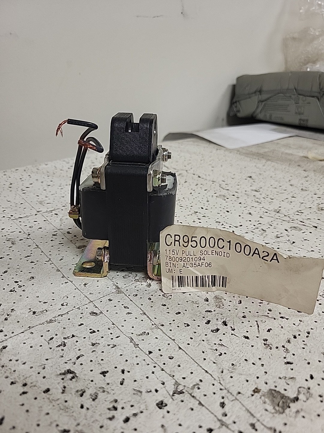 GENERAL ELECTRIC CR9500C100A2A SOLENOID COIL