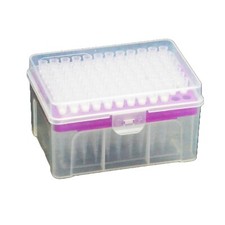 200 μL, Exteded Length, Filter Tips, Sterile, Clear, Rack/96 pcs, Case/50 Racks picture