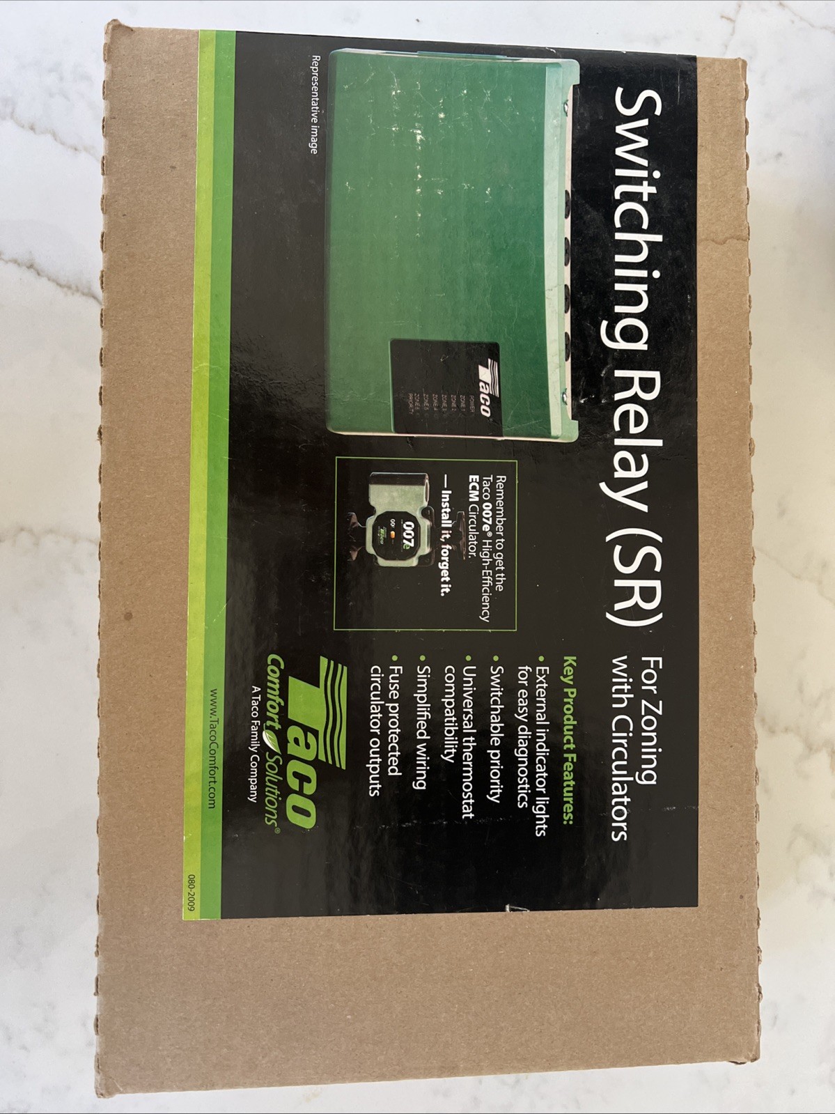 Taco SR504-4 Switching Relay, 4-Zone with Priority Taco SR504-4 Switching Relay, 4-Zone with Priority