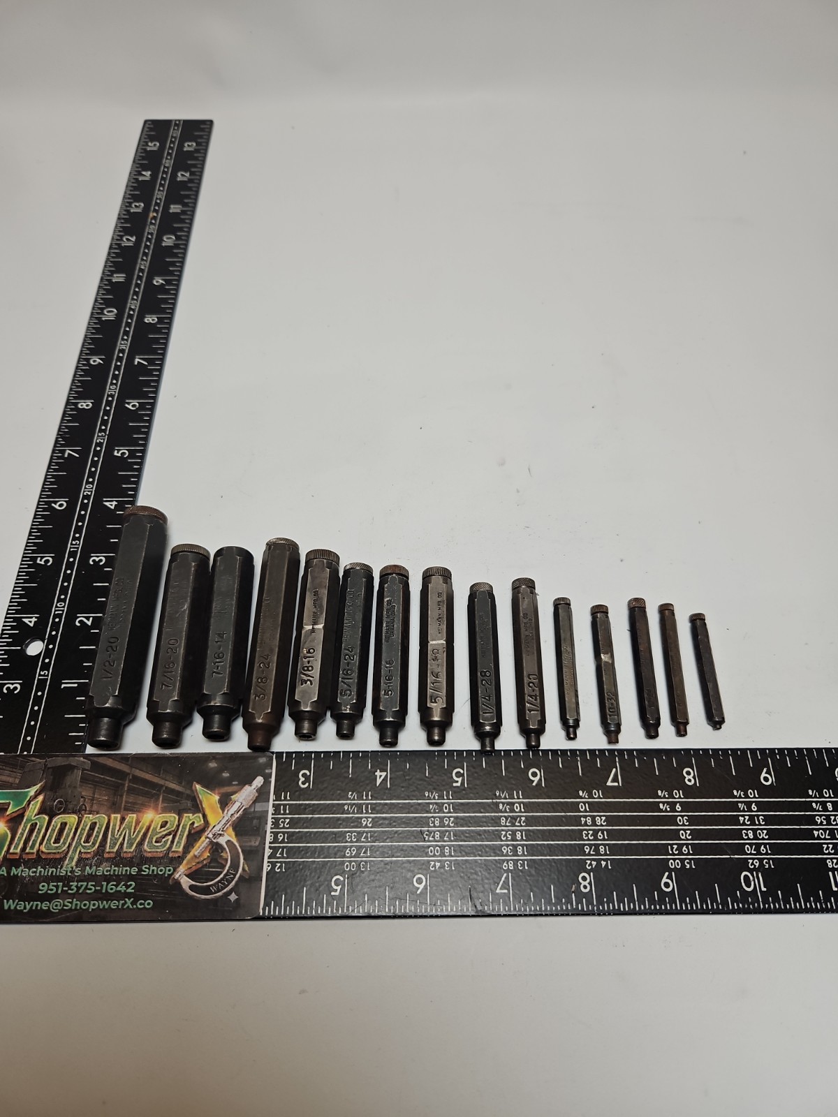 ​Vintage Heimann Transfer Screws Thread Hole Center Plugs Machinist Layout Tool