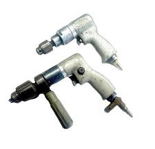 2 Pc Dotco 950 & 6200 RPM Pneumatic Pistol Grip Drill Set Aircraft Tool picture