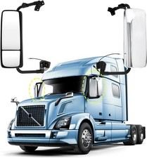 Door Mirror Assembly with Arm Fit For Volvo VNL 2004-2017,Truck Door Mirror Heat picture
