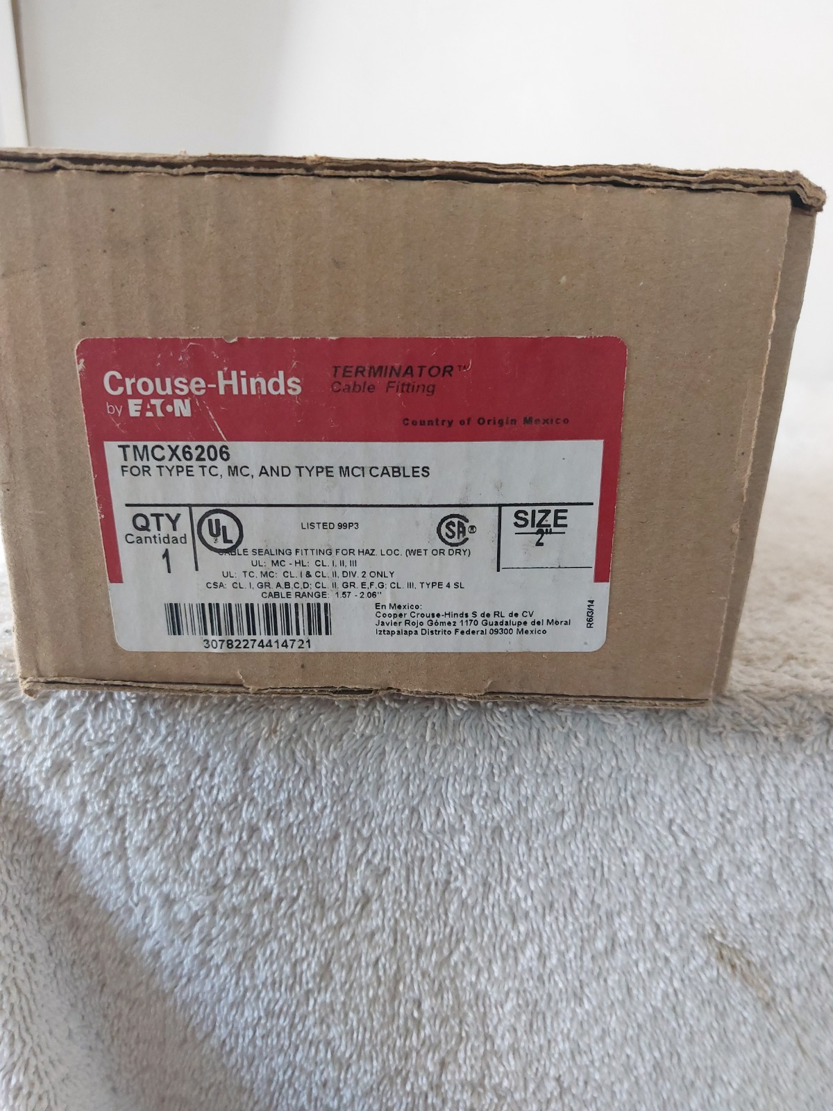 CROUSE-HINDS TMCX6206 2