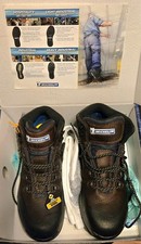 Michelin Hydroedge Leather Steel Toe Boots - Size 9 1/2 Regular picture