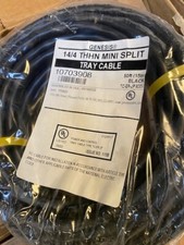 Genesis 14/4 THHN Mini Split Tray Cable Black 50-ft. 10703908 Black  picture