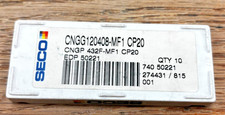 SECO CNGG120408-MF1 CP20 CNGP 432F-MF1 CP20 10 INSERTS  picture