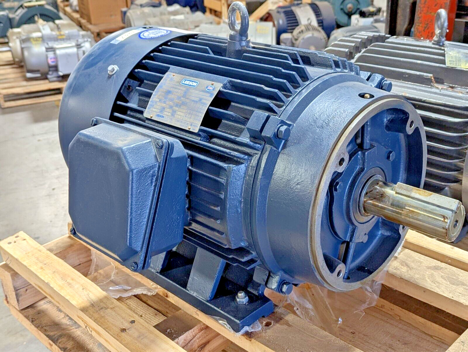 NEW LEESON 25 HP MOTOR / 230/460 VOLT  1775 RPM  284TC FRAME