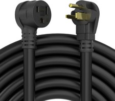 50FT 6 Gauge 250 Volt Welder Power Cord NEMA 6-50P to 6-50R Heavy Duty picture