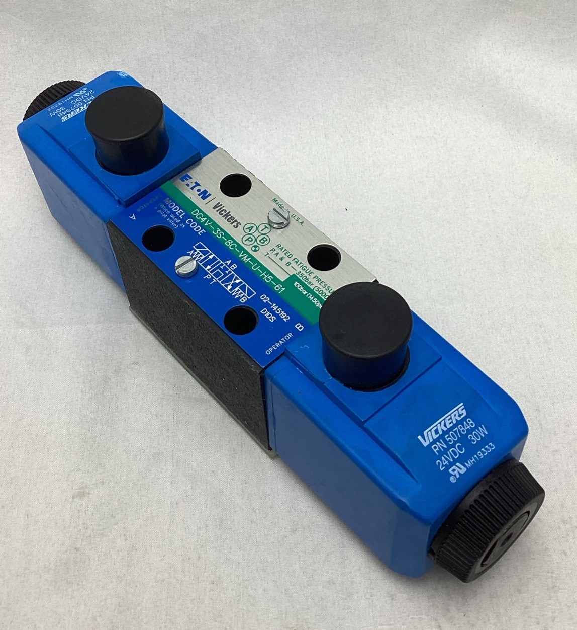 EATON Vickers Hydraulic Directional Valve DG4V-3S-8C-VM-U-H5-61 24VDC 30W 507848