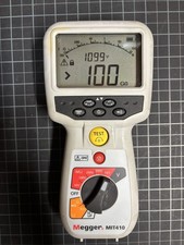 Megger MIT410 Insulation Tester Working picture