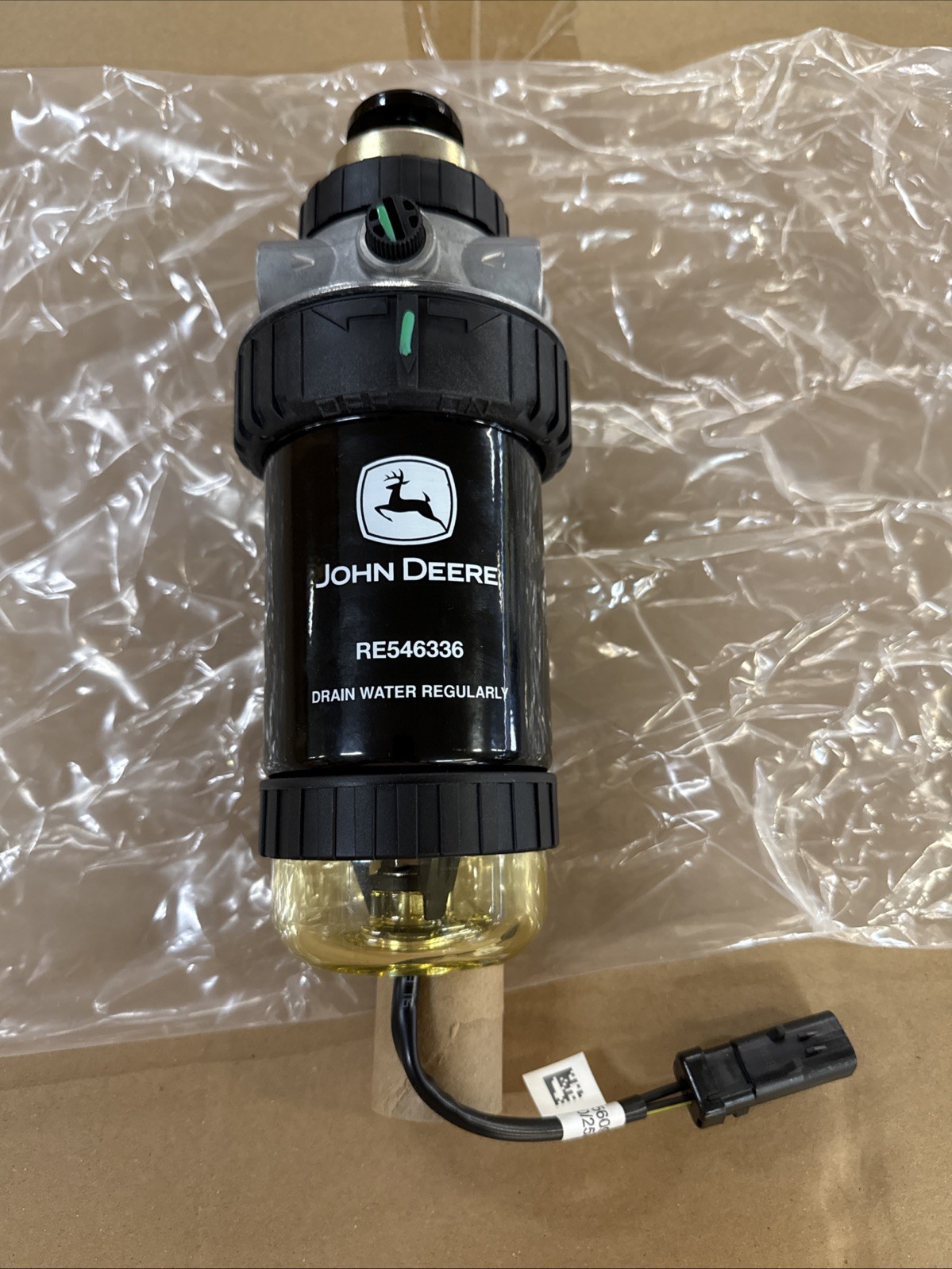 NEW John Deere Fuel Filter Water Separator RE546336 RE550042 Assembly Diesel