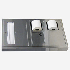 Bobrick ClassicSeries Recessed Combination Dispenser/Waste Unit, Model 3579 picture