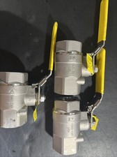Apollo 76-106-27 1-1/4” Stainless Steel Ball Valves (3 Valves)  picture