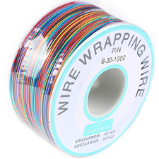 8-Color Electronic Wire - 30 AWG Single Core, 250M Tinned Copper Solid Cable picture