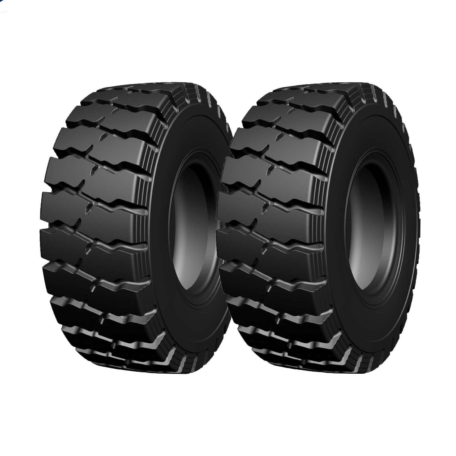2 Pack 28x9-15 14PR Forklift Tire Rubber 28x9x15 Tire Durable Heavy Duty