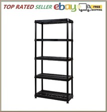Greenmade 5-Tier Utility Rack Shelving Unit, 150 lbs Per Shelf, Garage, Laundry picture