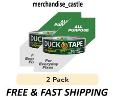 (2 pack) The Original Duck Tape Brand Duct Tape, 1.88 in. x 55 yd Silver picture